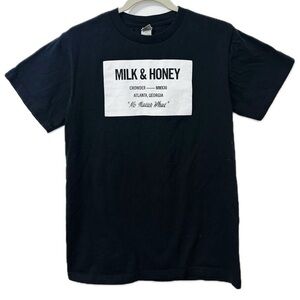 Crowder Milk & Honey Box Tshirt in Black and White